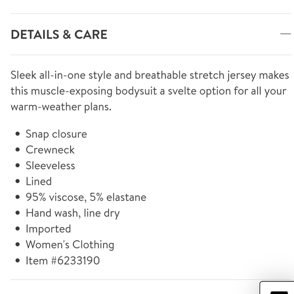 Naked Wardrobe Bodysuit - Picture 7 of 7